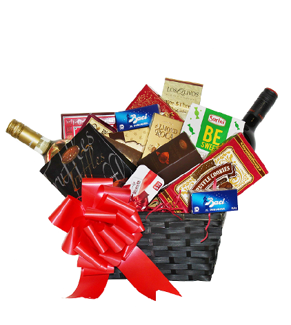 Wine & Gourmet Gift Basket